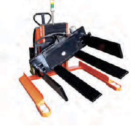 <b>Semi Electric Stacker - Pallet Tilter</b></br>Capacity - Up to 1500Kgs