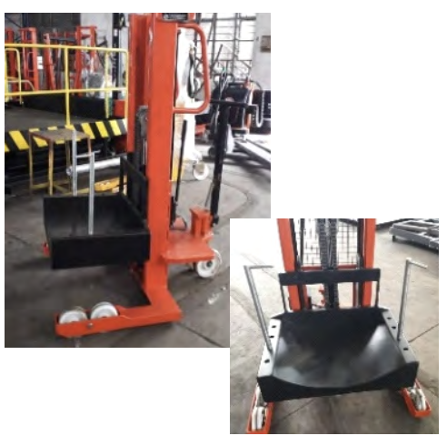 <b>Coil Loading Bucket Stacker</b></br>Capacity - Up to 2000Kgs