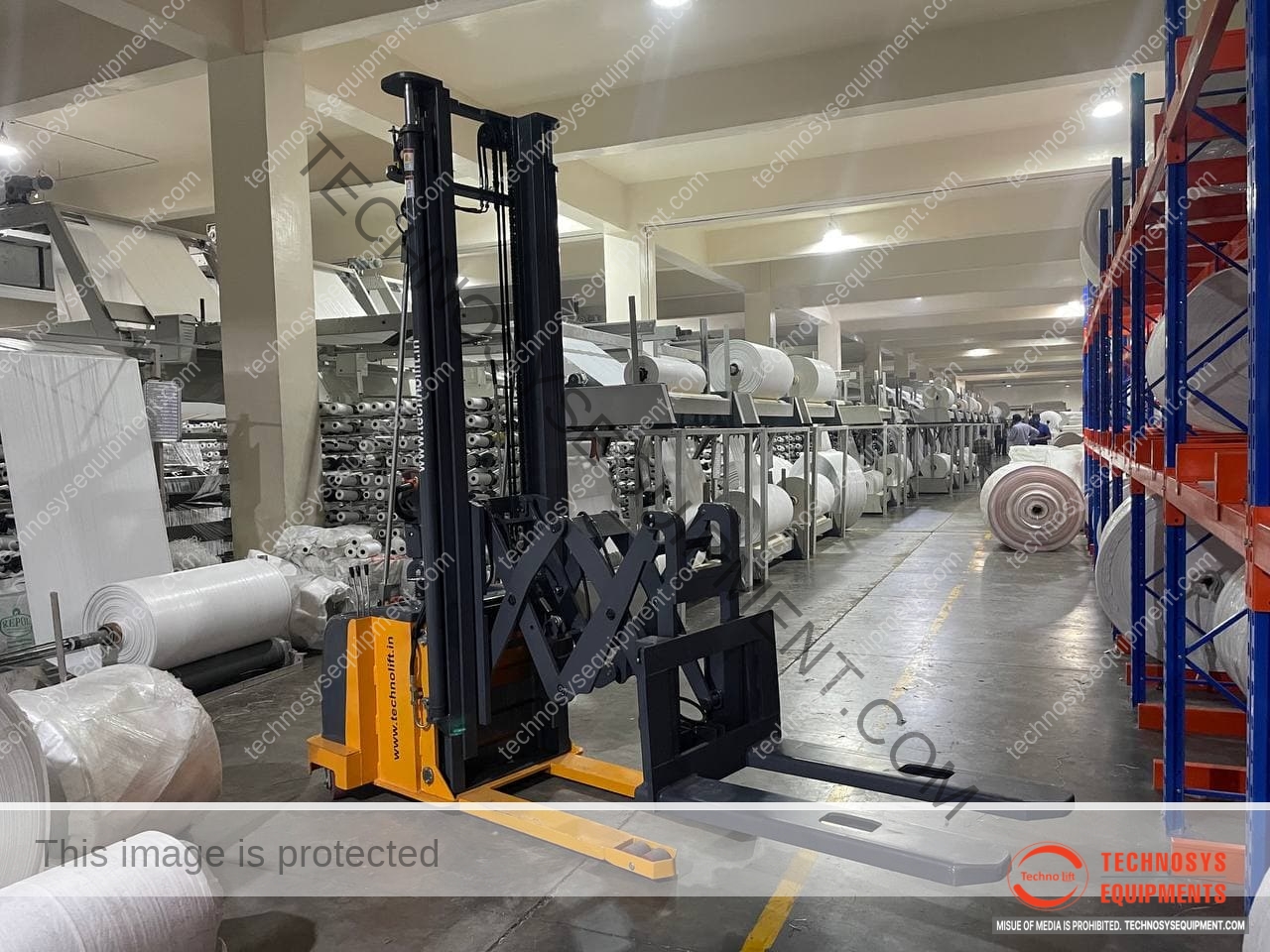 Electric Stacker – Double Deep – Technolift | Technosys Equipments ...