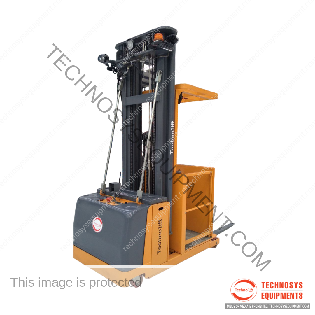 Battery Operated Order Picker - Technosys Equipments - No. 1 Material ...