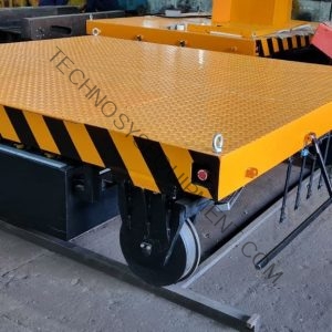 Rail Guided Battery Platform Trolley