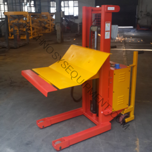 Semi Battery Reel Cradle Stacker - Weighing Scale