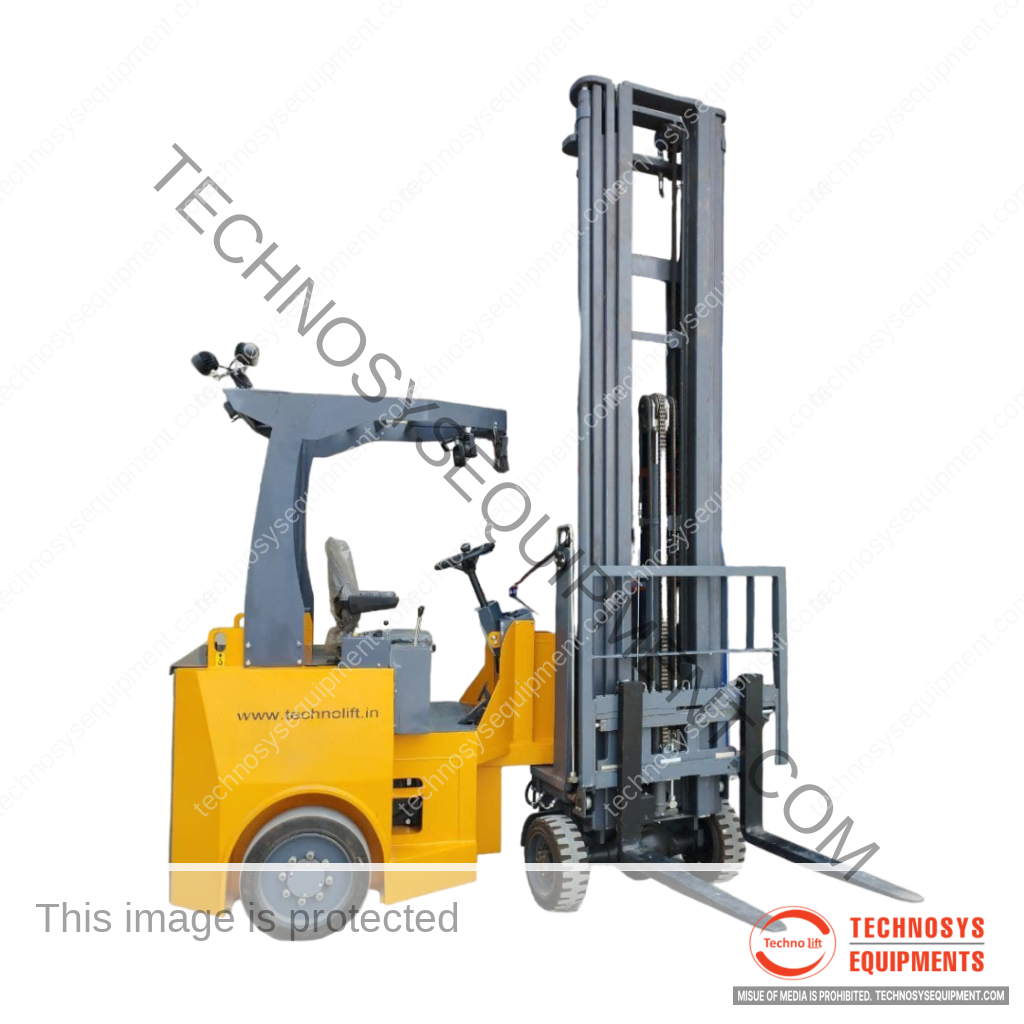<b>Articulated Forklift</b></br>Capacity - Up to 2000Kgs</br>Lift Height - Upto 1200mm