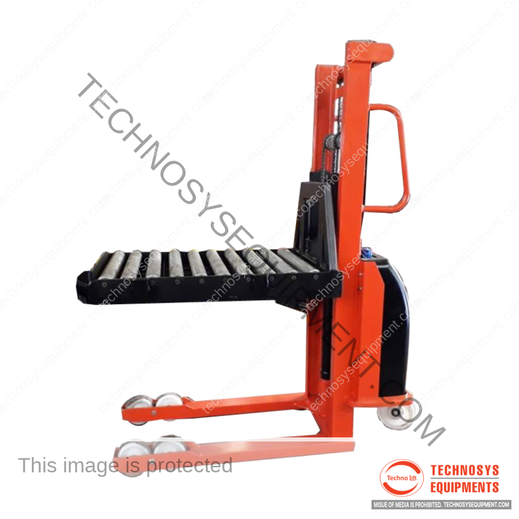 <b>Semi Battery Die Handling Stacker</b></br>Capacity - Up to 2500Kgs</br>Lift Height - Upto 1500mm
