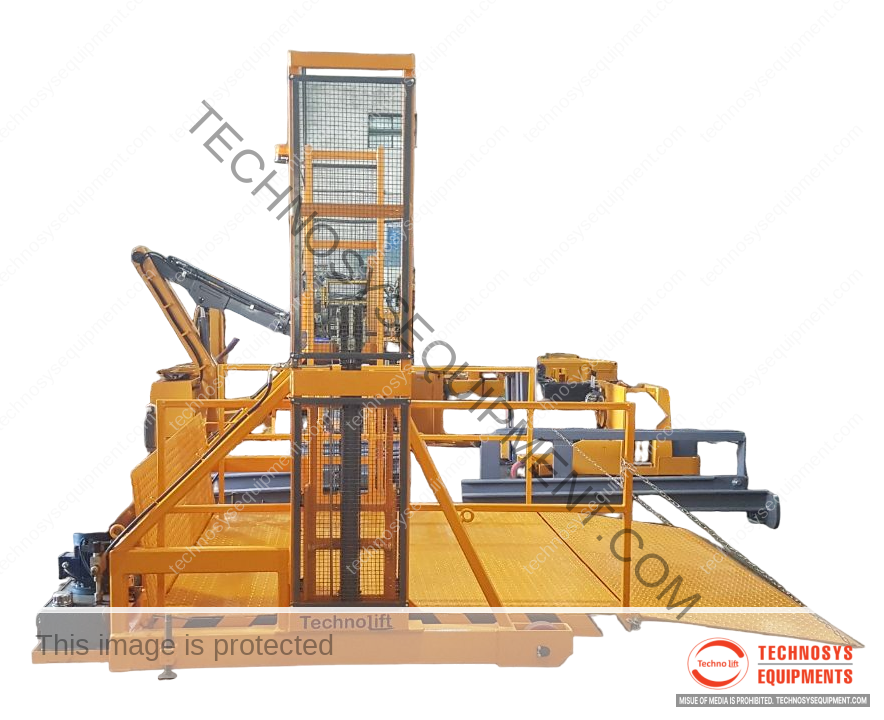 <b>Mobile Loading Lift</b></br>Capacity - Up to 2000Kgs</br>Lift Height - Upto 2000mm