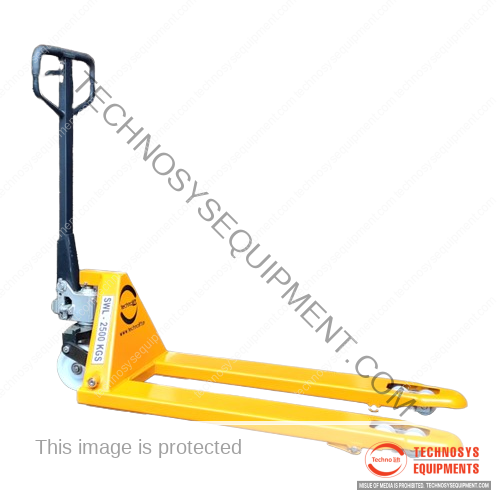 <b>Hydraulic Hand Pallet Truck</b></br>Capacity - Up to 2500 Kgs